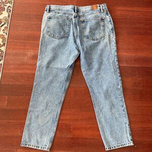 men's cut slim distressed jean